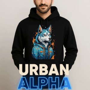 Alpha Spirit Hoodie – Urban Wolf Edition | The RH Closet
