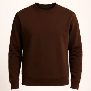 Urban Essential Sweatshirt – Dark Brown (280 GSM Premium Cotton) | The RH Closet