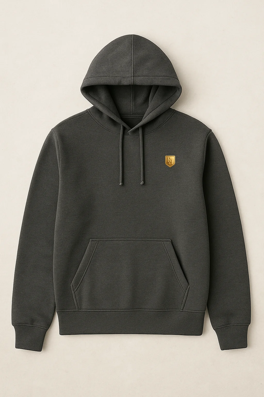 Urban Essential Dark Gray Hoodie – Premium Soft Cotton